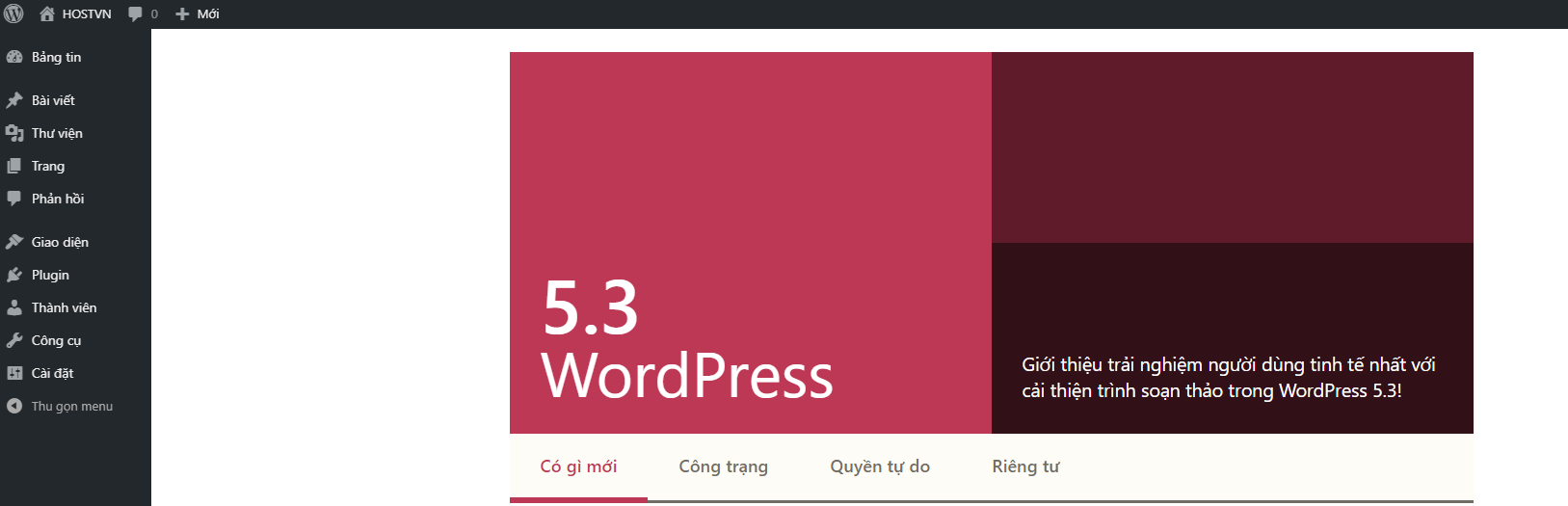 Screenshot_51 - hạ cấp phiên bản WordPress
