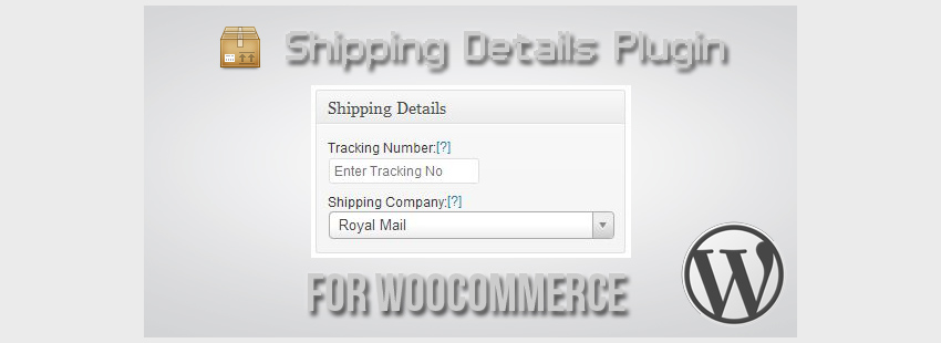 shipping details plugin for woocommerce