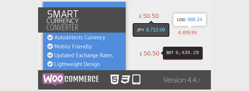 smart currency converter for woocommerce