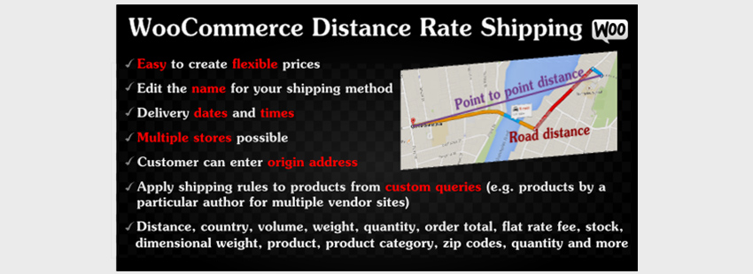 woocommerce distance rate shipping
