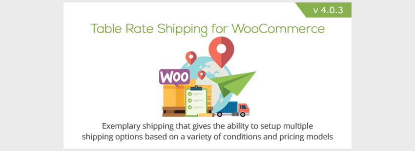 table rate shipping for woocommerce