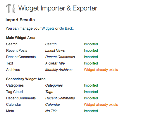import widgets