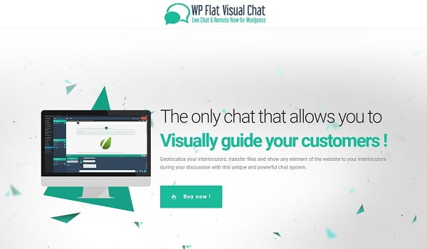 WP Flat Visual Chat Plugin cho phép bạn chỉnh sửa tất cả các trường của Chatbox.