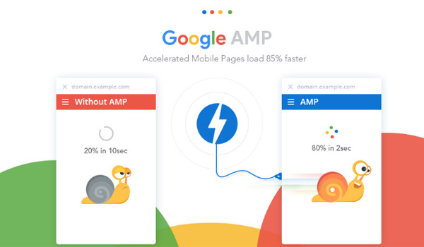 Trang AMP là công nghệ giúp tải trang nhanh hơn trang không có AMP từ 15-80%