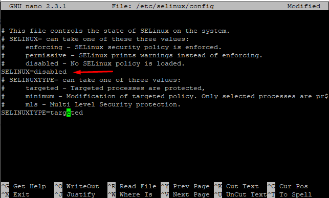 Screenshot_37 - tắt SELinux trên CentOS 7