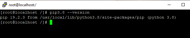Screenshot_35 - cài đặt Python 3.8 trên CentOS 7