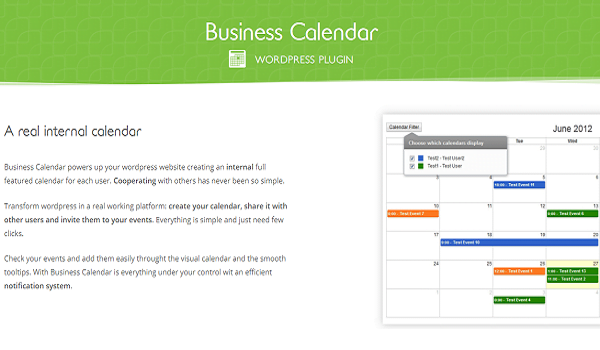 Business Calendar giúp tạo ra một nền tảng làm việc thực sự chuyên nghiệp.