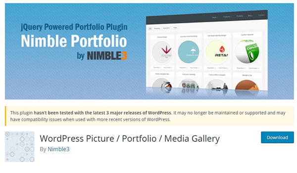 Cài đặt Nimble Portfolio giúp bạn thể hiện trang danh mục sản phẩm của mình chuyên nghiệp hơn.
