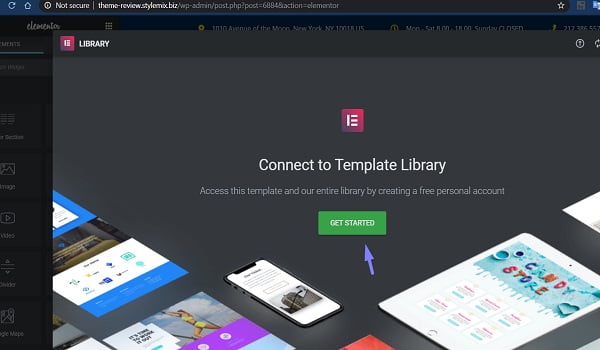 Connect To Template Library