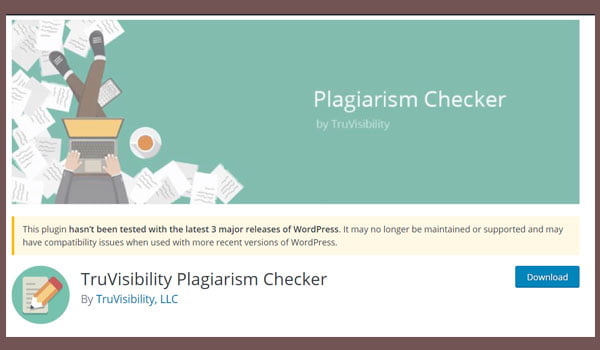 TruVisibility Plagiarism Checker cho phép bạn thêm widget ở bất kỳ đâu trên website