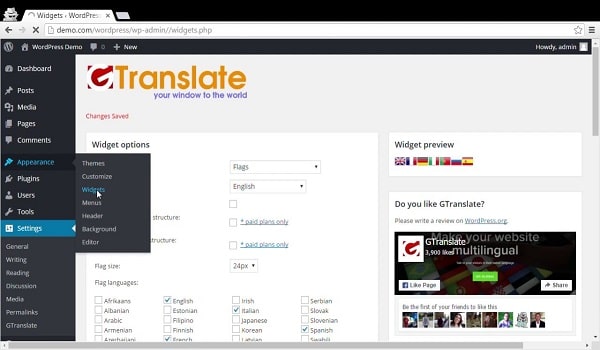 GTranslate cũng là một plugin dịch WordPress được nhiều người sử dụng