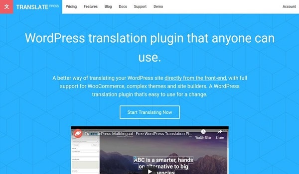 Translate Press là công cụ đơn giản dễ sử dụng cho mọi đối tượng