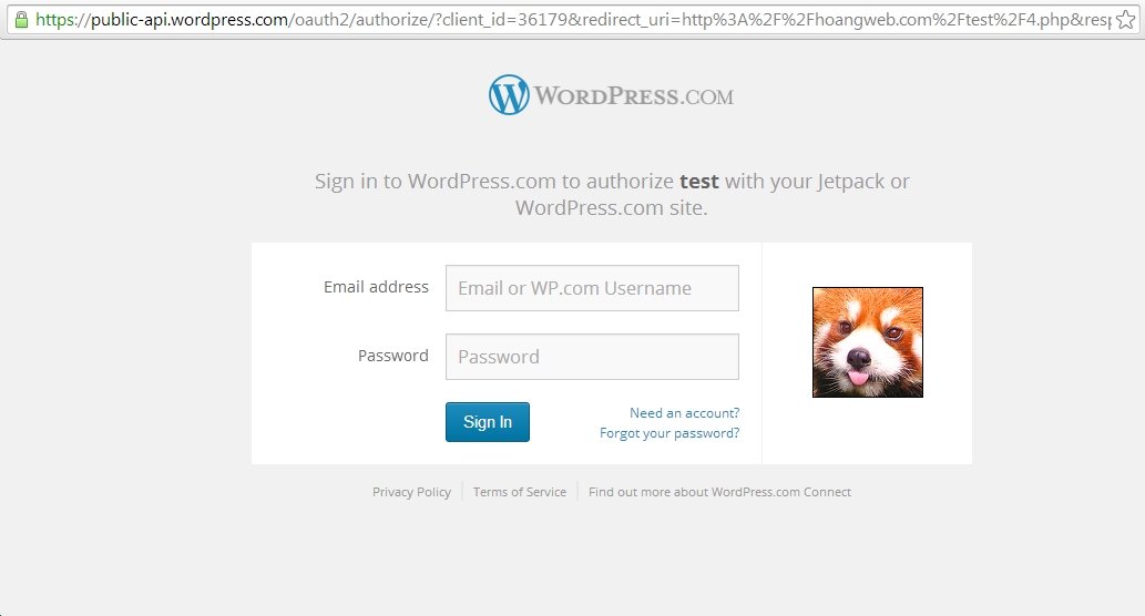 wordpress-api-authorize