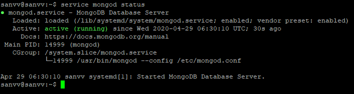 Screenshot_9 - cài đặt MongoDB trên Ubuntu 18