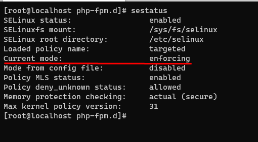 Screenshot_20 - vô hiệu hoá SELinux trên CentOS 8