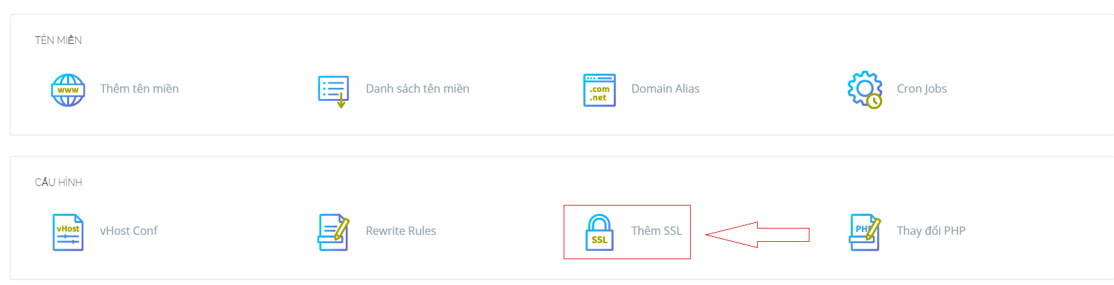  cài đặt SSL lên Cyber Panel 