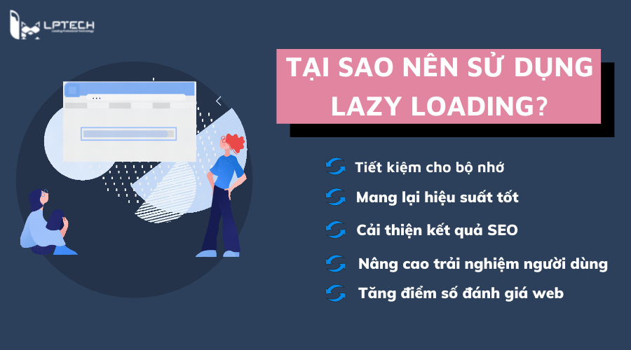 tại sao nên sử dụng lazy loading